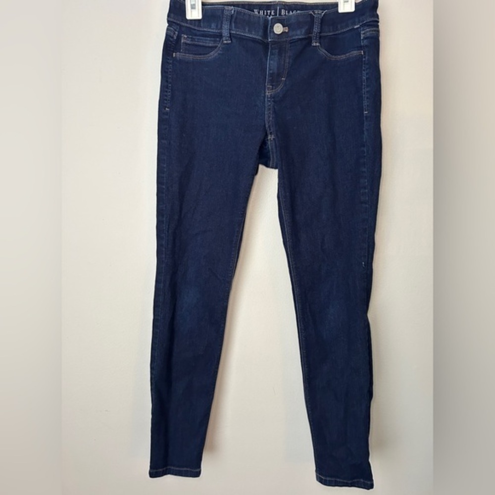 White House Black‎ Market Blue Skinny Jeans